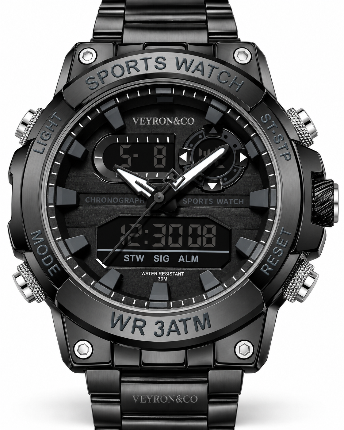 VEYRON&CO Atlas Noir — esfera — VEY-017-04