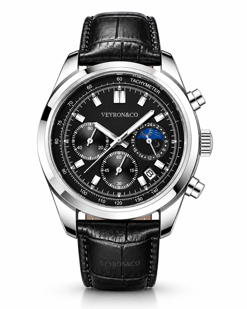 VEYRON&CO Tempo Noir — frontal — VEY-011-02